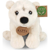 Rappa Plyšový medvěd lední 25 cm ECO-FRIENDLY