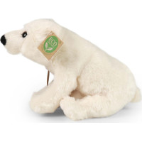 Rappa Plyšový medvěd lední 25 cm ECO-FRIENDLY