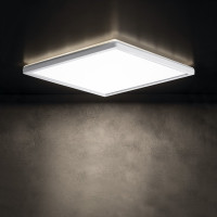 KANLUX AZPO stropní LED svítidlo, 420x420mm, 22W, IP54, bílá 31510