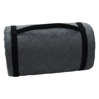 Cestovní turistická prošívaná matrace 198x60x5 cm - šedá