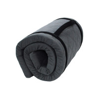 Cestovní turistická prošívaná matrace 198x60x5 cm - šedá