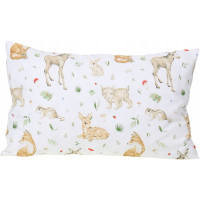 Dětské bavlněné povlečení do postýlky 135x100 cm BABYMAM PREMIUM - Lesní zvířátka