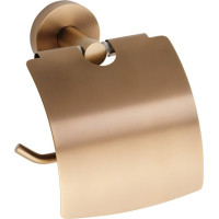 Sapho X-ROUND COPPER držák toaletního papíru s krytem, měď mat XR732PG