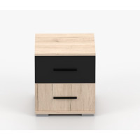 Noční stolek BENNY - dub sanremo