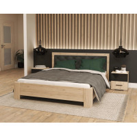 Noční stolek BENNY - dub sanremo