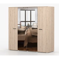 Šatní skříň BENNY 200 - dub sanremo