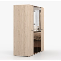 Šatní skříň BENNY 200 - dub sanremo