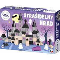 Detoa Dřevěná stavebnice Strašidelný hrad