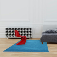 Kusový koberec Eton tyrkys