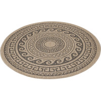 Kusový koberec Comilla 887 Black kruh