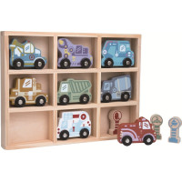 2Kids Toys Sada dřevěných aut