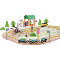 2Kids Toys Vláčkodráha Vesnice 110 dílů