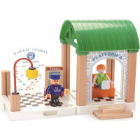2Kids Toys Vláčkodráha Město a Vesnice 200 dílů