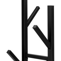 Moderní designový stojanový věšák CERES - černý