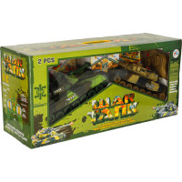 RC válečná tanková souprava 9993 2,4GHz
