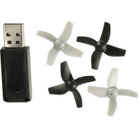 JJRC H36 mini 2,4GHz 4CH 6osý RC dron černý