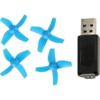 Dron RC JJRC H36 mini 2.4GHz 4CH 6 os - modrý
