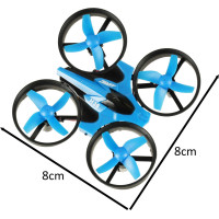 Dron RC JJRC H36 mini 2.4GHz 4CH 6 os - modrý