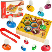 Vzdělávací Montessori hra - Včelí plástve