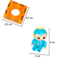 Magnetická kuličková dráha se zvukem 118 prvků