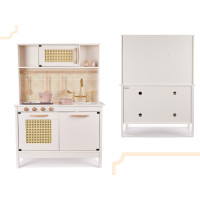 Dětská dřevěná retro kuchyňka z MDF s doplňky BOHO