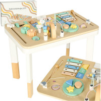 Lulilo Montessori manipulační stolek LUDO - barevný