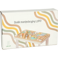 Lulilo Montessori manipulační stolek LUDO - barevný