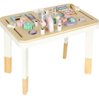 Lulilo Montessori manipulační stolek LUDO - pastelový