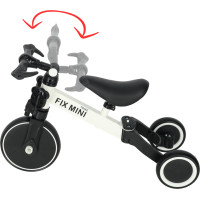 Trike Fix Mini tříkolka 3v1 s pedály - bílá