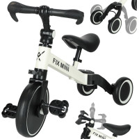 Trike Fix Mini tříkolka 3v1 s pedály - bílá