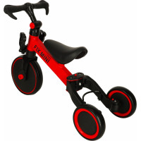 Trike Fix Mini tříkolka 3v1 s pedály - červená