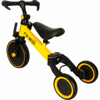 Trike Fix Mini tříkolka 3v1 s pedály - žlutá