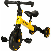 Trike Fix Mini tříkolka 3v1 s pedály - žlutá