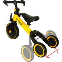 Trike Fix Mini tříkolka 3v1 s pedály - žlutá