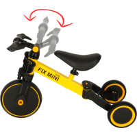 Trike Fix Mini tříkolka 3v1 s pedály - žlutá