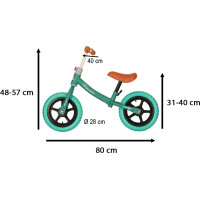 Odrážedlo Trike Fix Balance - tyrkysové
