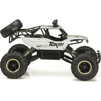 RC auto Rock Crawler 1:12 4WD METAL stříbrný