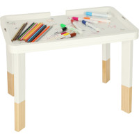 Lulilo Montessori manipulační stolek LUDO - pastelový