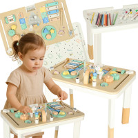 Lulilo Montessori manipulační stolek LUDO - barevný