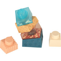 Montessori vzdělávací pyramidová senzorická věž s míčky