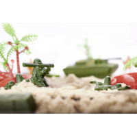 Sada vojenských figurek 307 prvků
