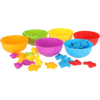 Mořští živočichové - třídící vzdělávací Montessori hra - 36 prvků