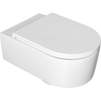 Isvea SISTEMA A závěsná WC mísa, Rimless, 36x53, 5cm, bílá 10SL02001