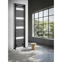 Aqualine DIRECT otopné těleso s bočním připojením 450x1680mm, černá mat ILR64B