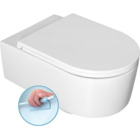 Isvea SISTEMA A závěsná WC mísa, Rimless, 36x53, 5cm, bílá 10SL02001