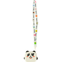 Dětský instantní fotoaparát s tiskem - Panda - bílý