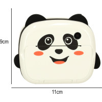 Dětský instantní fotoaparát s tiskem - Panda - bílý