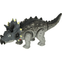 Dálkově ovládaný chodicí dinosaurus RC Triceratops se zvuky a světlem