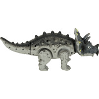 Dálkově ovládaný chodicí dinosaurus RC Triceratops se zvuky a světlem