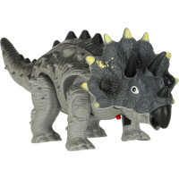Dálkově ovládaný chodicí dinosaurus RC Triceratops se zvuky a světlem